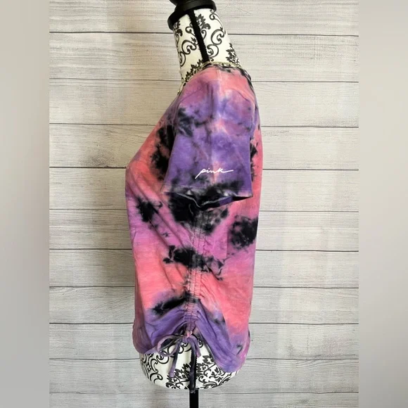 PINK Victoria's Secret | Short Sleeve Tie-Dye Tee - Picture 3 of 9